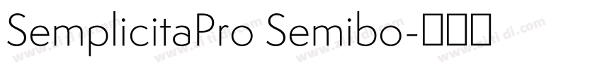 SemplicitaPro Semibo字体转换